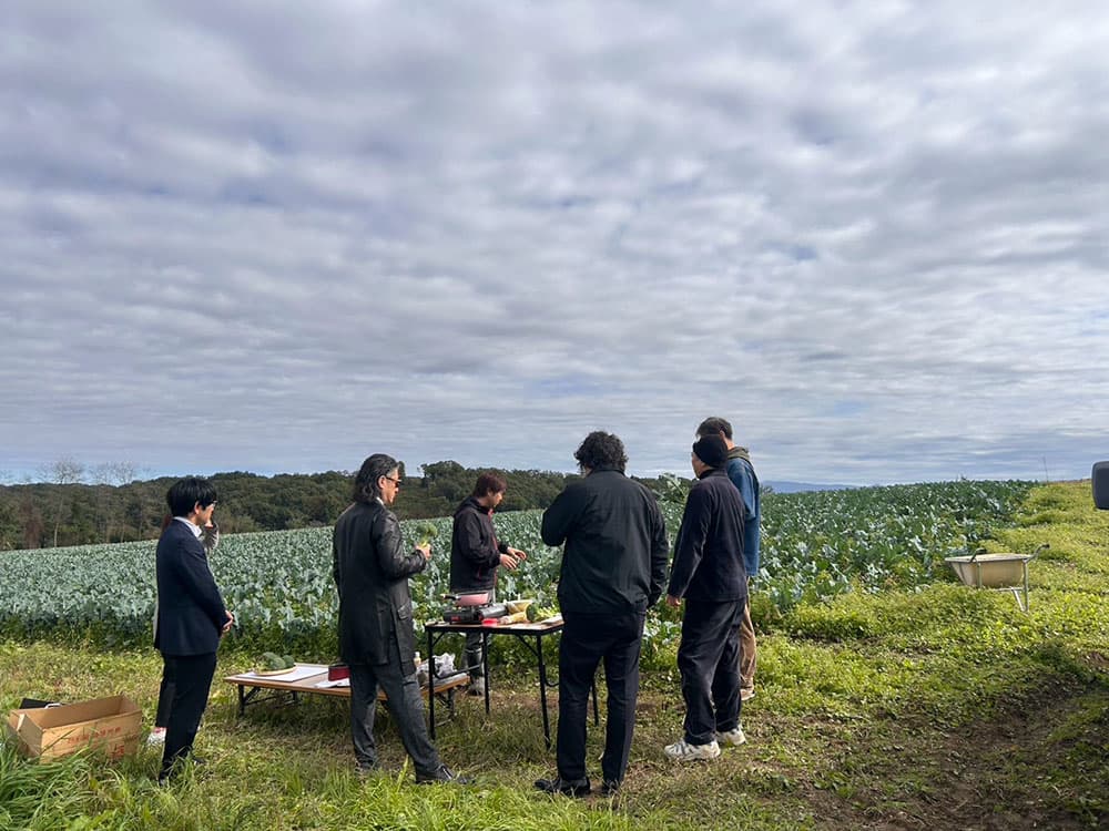 福島県白河市様産地視察
